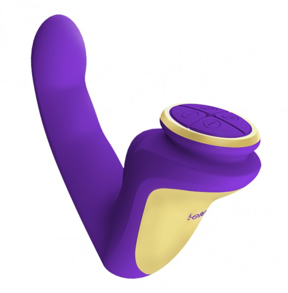 HK LETEN - Taka Kato God's Finger Shape G-Spot Heating Vibrator (Chargeable - Purple)